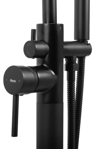 Смеситель для ванны Rea Mono black matt B2714