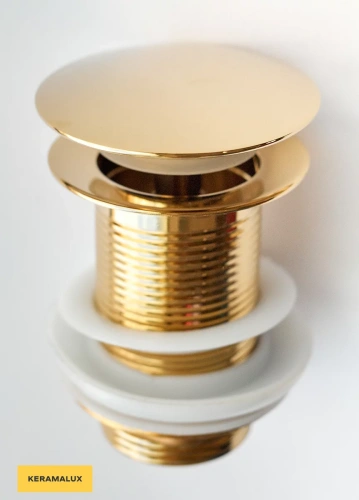 Донный клапан для раковины CeramaLux RD012 без перелива