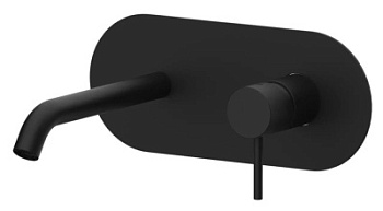 Смеситель для раковины Remer X Style X15NO, чёрный матовый