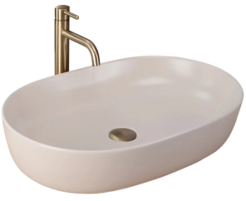 Умывальник Rea Cleo 61 beige matt U9655