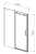 Душевая дверь Vincea Como-N VDS-4CN120CLB Душевая дверь Vincea Como-N VDS-4CN120CLB