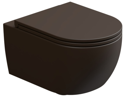 Унитаз подвесной GSG Ceramic Design Like Cacao Matt LKWCSO035