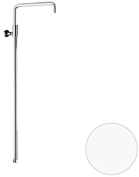 Душевая колонна телескопическая Remer 330A7DCESDEVBO, белый матовый