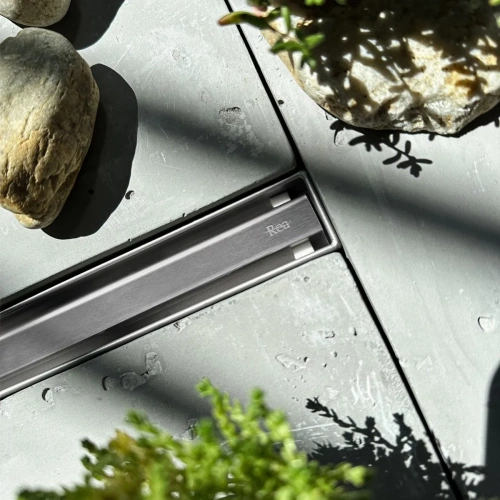 Душевой трап Rea Neox Slim pro 900 nikiel brush G4811