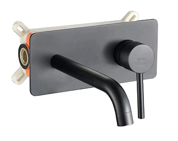Смеситель для умывальника Rea Viva Black B0231