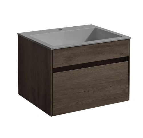 Тумба подвесная Vincea Chiara 600 R.Oak VMC-2C600RO