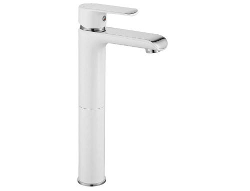 Смеситель для умывальника Rea Bloom White Chrome B9917