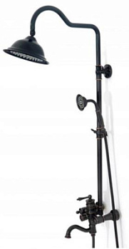 Душевая система Rea Vintage Old Black P2367