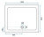 Душевой поддон Rea Savoy White 80x100 K5332