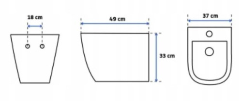 Унитаз подвесной Rea Carlo Mini Rimless Gold White C0669