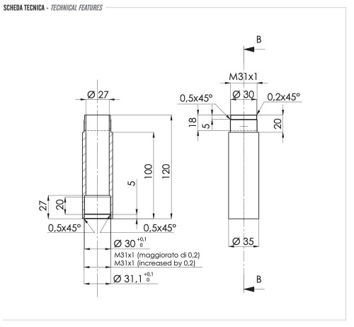 Удлинительная вставка 10 см Remer N17PROL для N17, N17L, NR17, NR17L