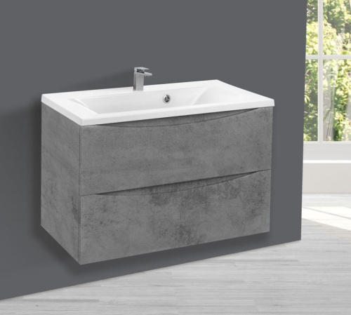 Тумба подвесная Vincea Mia 750 Beton VMC-2MA750BT