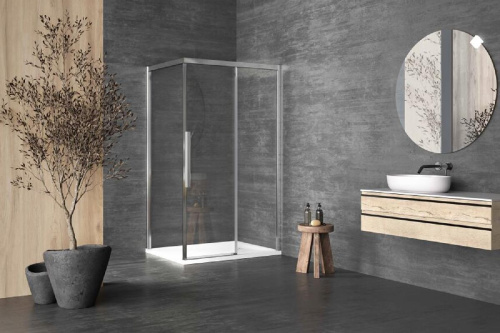 Душевой уголок Kolpa-San Libra DW 140X80-R silver brill transparent 516920