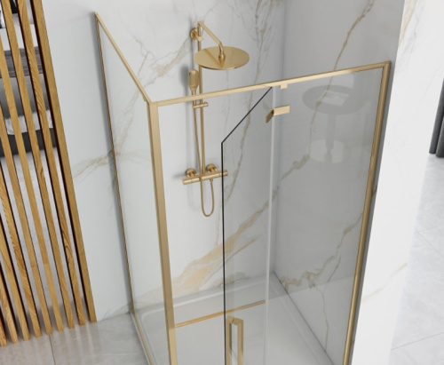 Душевой уголок Rea Fargo Gold 90x90 K4903