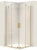 Душевой уголок Rea Montana Gold Brush 80x100 K6635