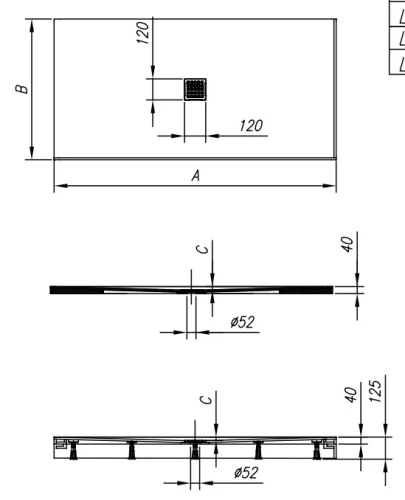 Душевой поддон Kolpa-san Lavolta 170x75 Kerrock 8370401