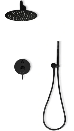 Душевая система Rea Lungo black metallic P4420