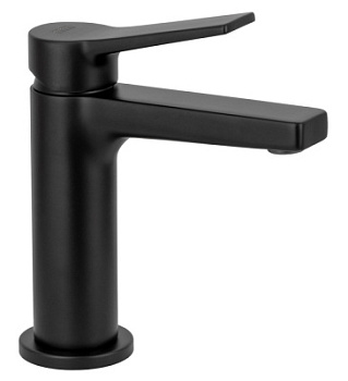 Смеситель для раковины Remer Slash SL12NO, черный матовый