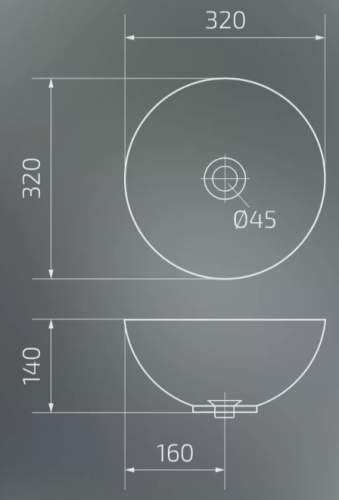 Умывальник Gid Mnc489