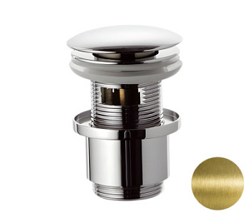 Донный клапан с переливом 1”1/4 Remer 905CC2114VO, бронза