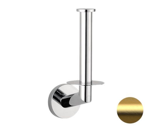 Бумагодержатель Remer Guest GS62BG, золото брашированное