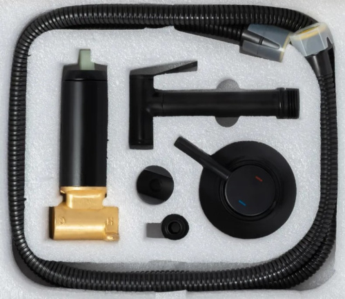 Гигиенический душ Rea Lungo Loop black B8978