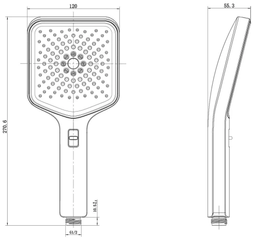 Душевая система Vincea VSFW-421I4GM