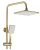 Душевая система Rea Hass gold matt B9972 Душевая система Rea Hass gold matt B9972