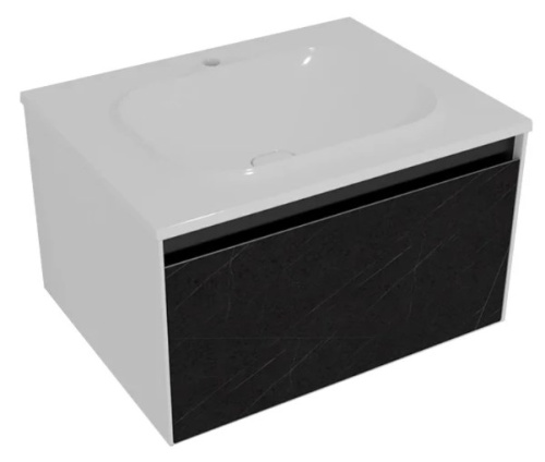 Тумба подвесная Kolpa-san Pandora OUP 75 Black stone 514210