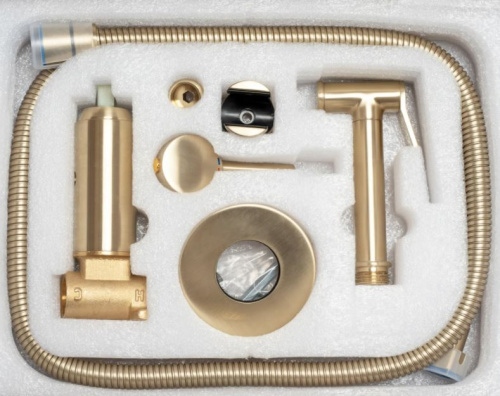 Гигиенический душ Rea Lungo Loop gold matt B6311