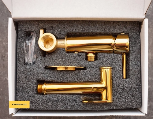 Гигиенический душ CeramaLux KRS/003 розовое золото