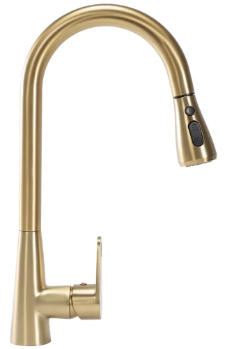 Смеситель для мойки Rea Mild gold matt B4803