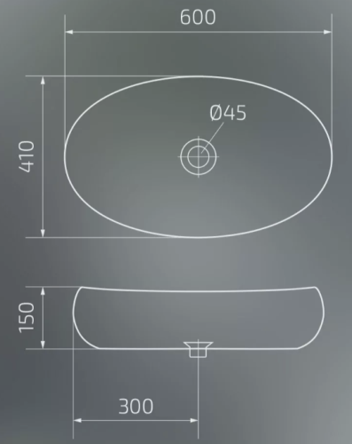 Умывальник Gid Nc262