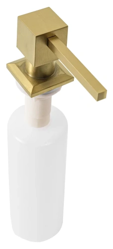 Дозатор для мыла Rea gold matt square BAT-05009