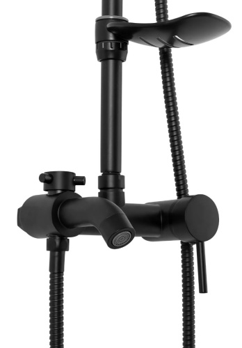 Душевая система Rea Luis Black P7005