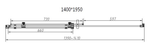 Душевой уголок Vincea Como-N VSR-4CN1014CL