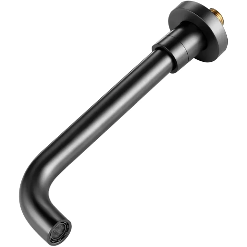 Смеситель для умывальника Rea Lungo long black matt B0371