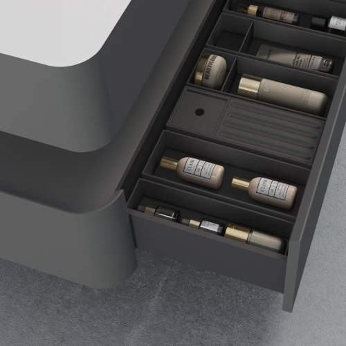 Тумба подвесная Vincea Caprise VMC-4CA100MG серый матовый