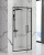 Душевая дверь Rea Rapid Swing black 90 K6409 Душевая дверь Rea Rapid Swing black 90 K6409
