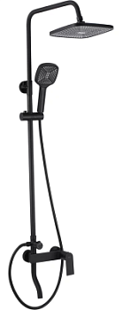 Душевая система Rea Storm black P9532