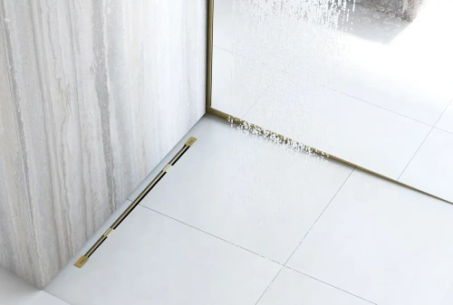 Душевой трап Rea Neo Ultra Slim Pro gold matt 700 G9804