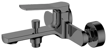 Смеситель для ванны Nemo Prima NM-1351-BGM brush gun metal