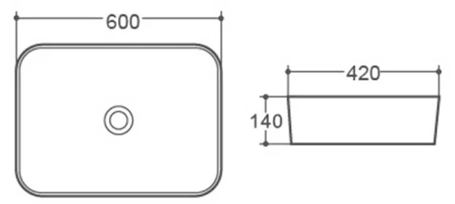 Умывальник Vincea VBS-304