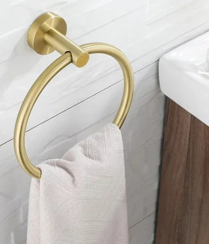 Полотенцедержатель Rea MIST 05 gold 80029