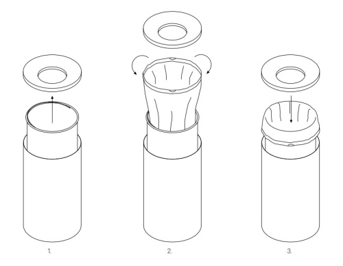 Мусорный бак с внутренним ведром Decor Walther DW 230 0615500