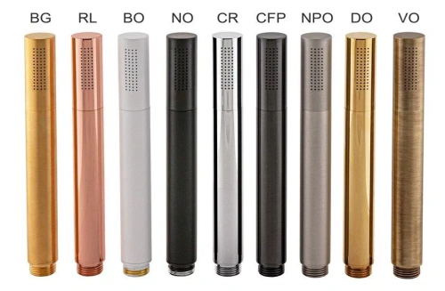 Ручной душ Remer 317MMNOX черный матовый