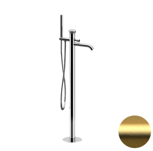 Смеситель для ванны Remer Element ET08BG, золото брашированное