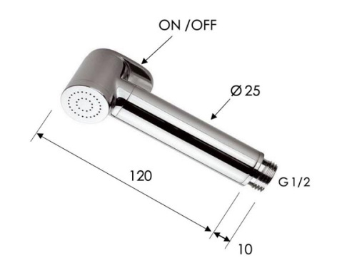 Лейка Remer 332OWDO, золото глянцевое