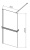 Душевая стенка Vincea Walk-In HR VSW-4HR900CLG