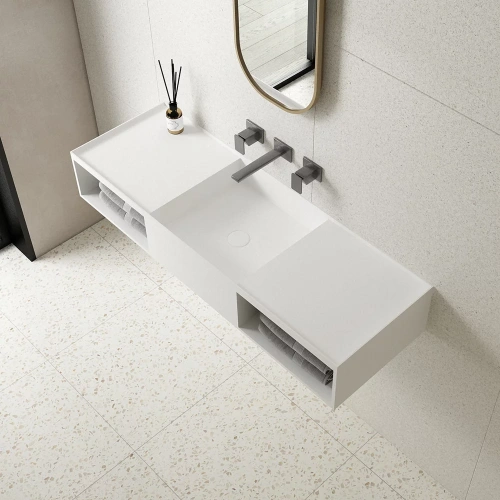 Умывальник Vincea Solid Surface VWB-6S212MW